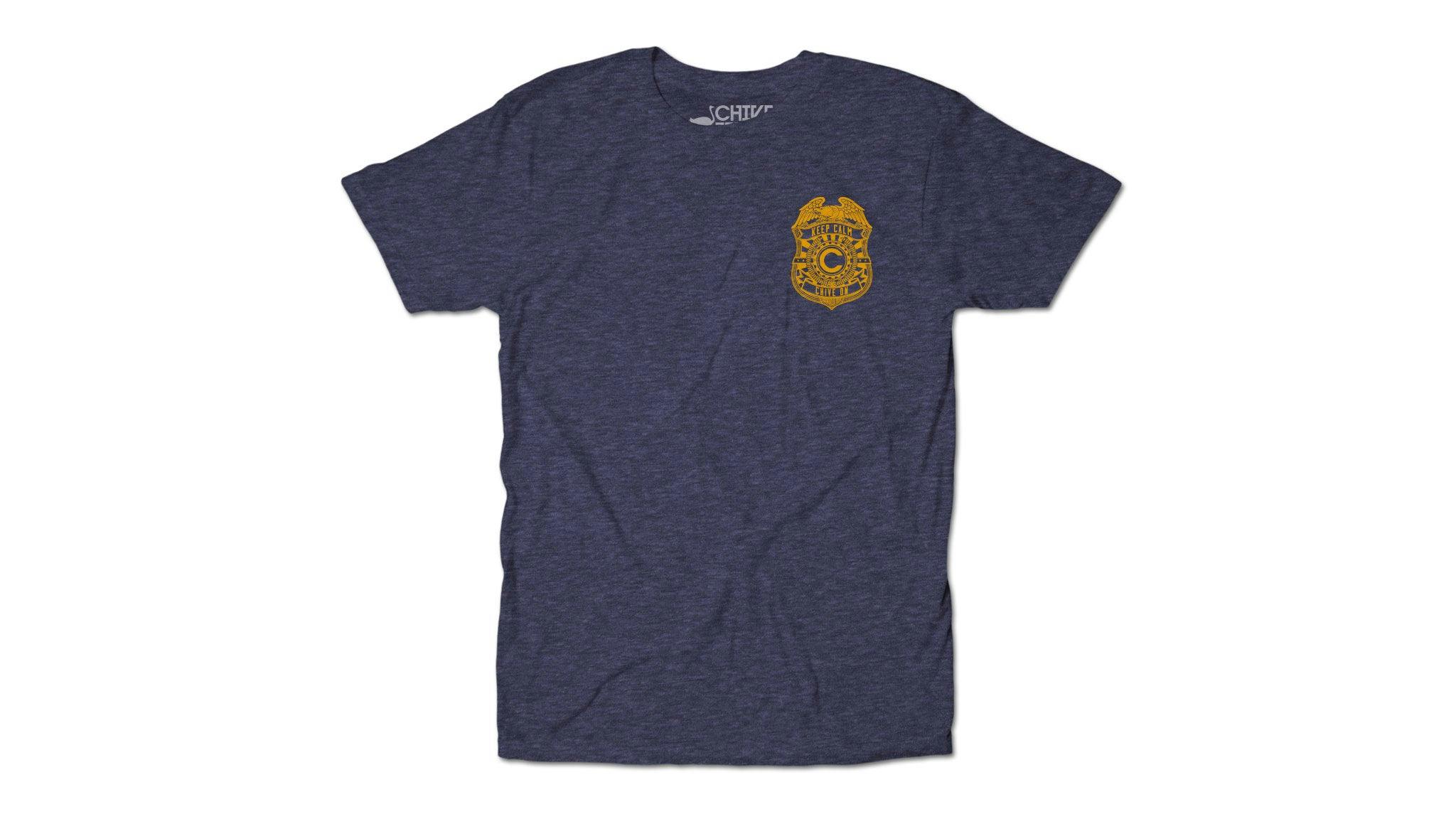 Keep Calm Badge Tee